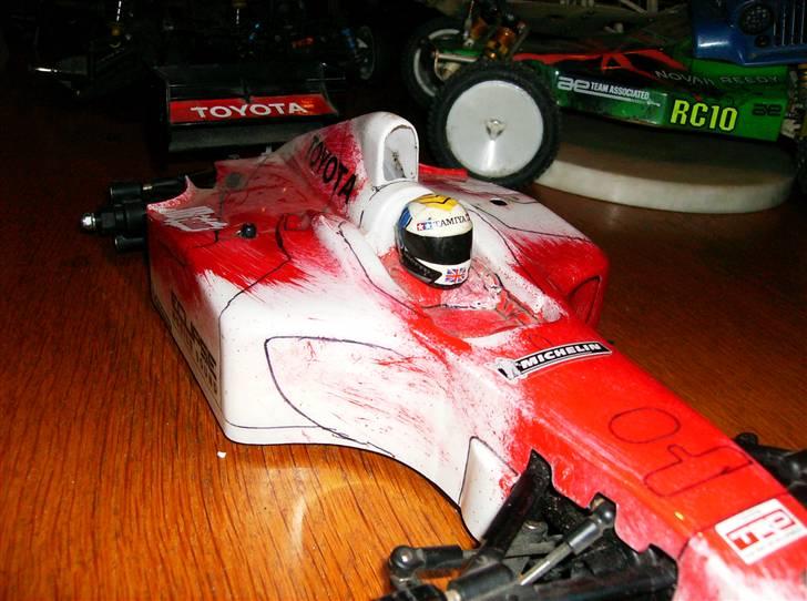 Bil tamiya formel 1 - men hvem er chafføren ? billede 7