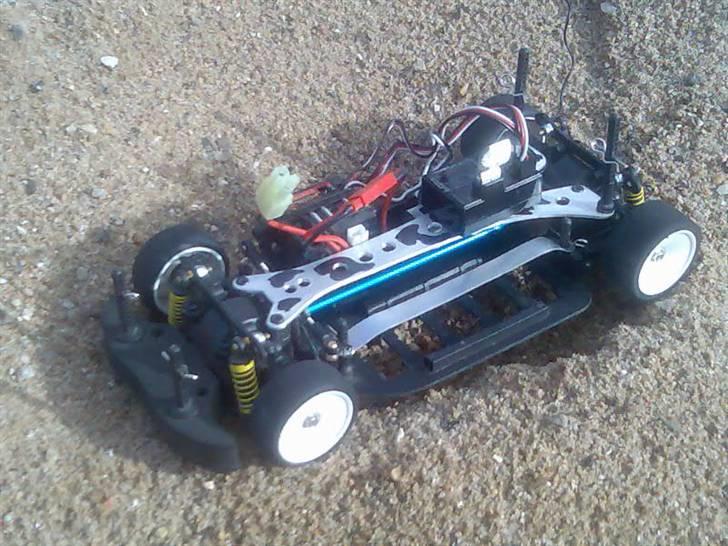 Bil vmax drift car - bil uden karosse og batteri billede 1