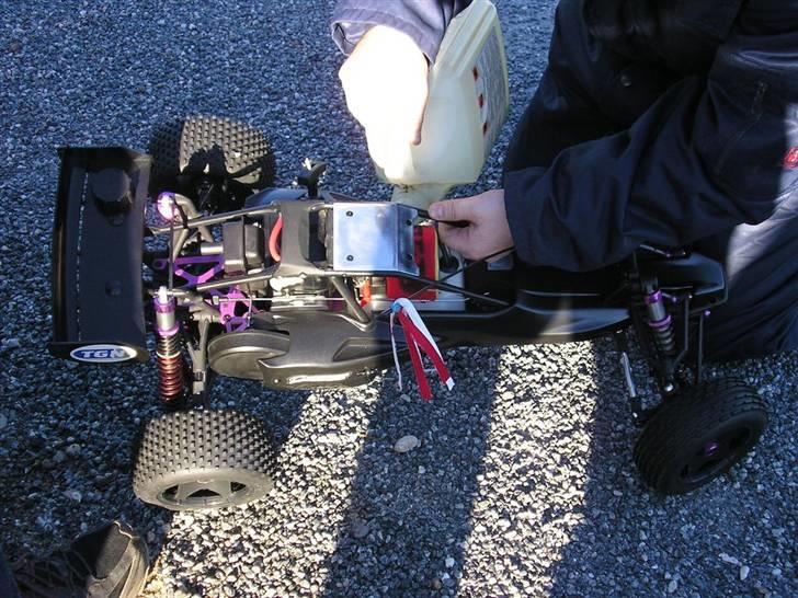Buggy HPI 5B  - min først køretur på Råbjerg Mile billede 8