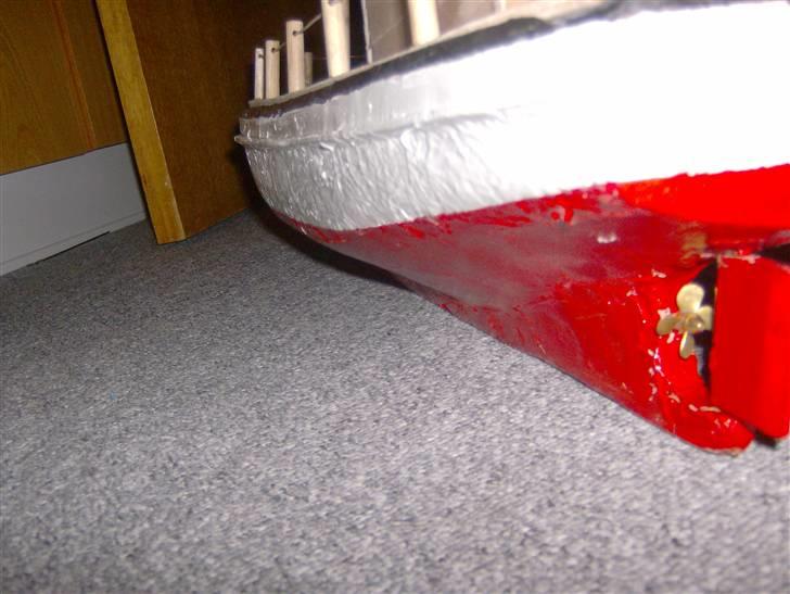 Båd Glasfiber Et projekt - Ja så er den nymalet billede 11