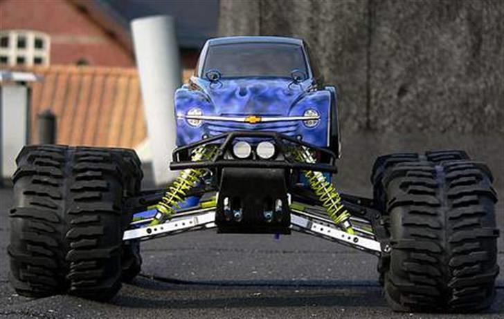 Truck  savage custom "til salg" - sådan så den ud med et andet karros  billede 1