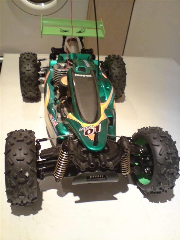 Buggy tamiya nitro force byttet billede 8