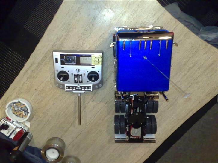 Truck tamiya globeliner  - og et her   med min fx 18      set oppefra billede 9