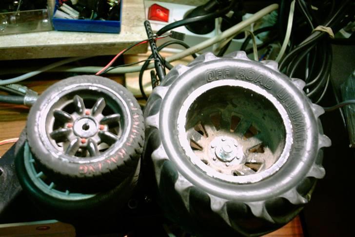 Bil Tamiya M01 Mini cooper - mæ 4 Fælge fra en Off-Roader Tamiya Stadium Blitzer billede 14