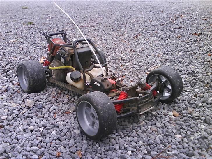 Off-Roader FG Marder (byttet) - her ser vi den med mine nye on-rode truck hjul billede 8