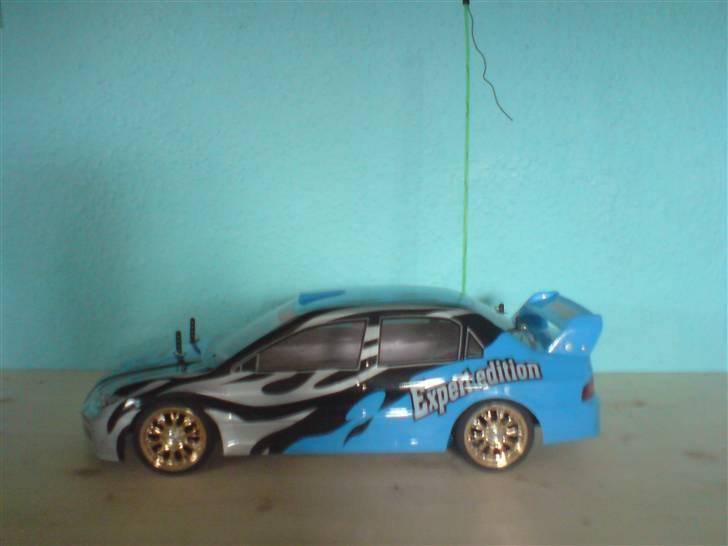 Bil HBX Evo blå-sølv-sort billede 2