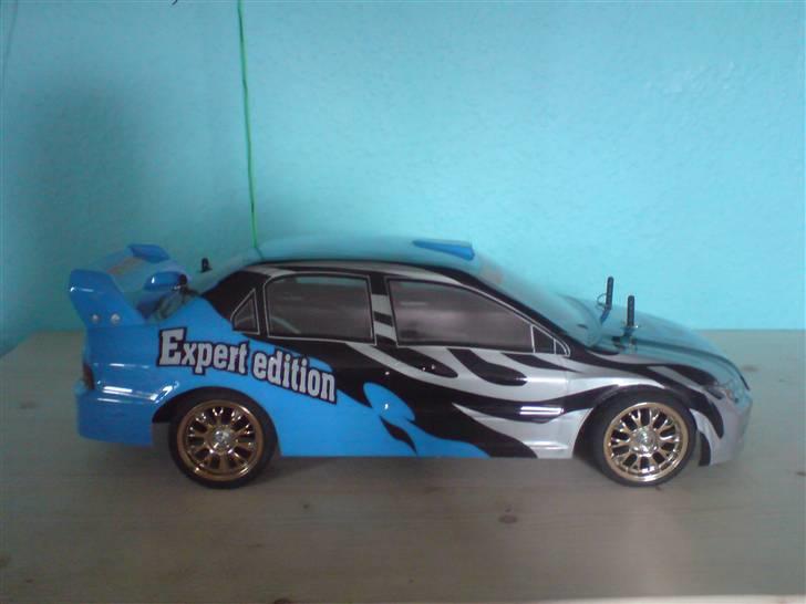 Bil HBX Evo blå-sølv-sort billede 4