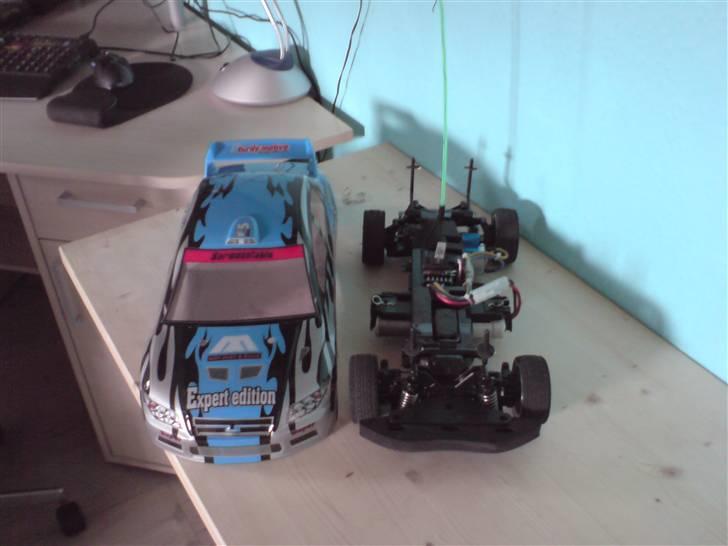 Bil HBX Evo blå-sølv-sort billede 7