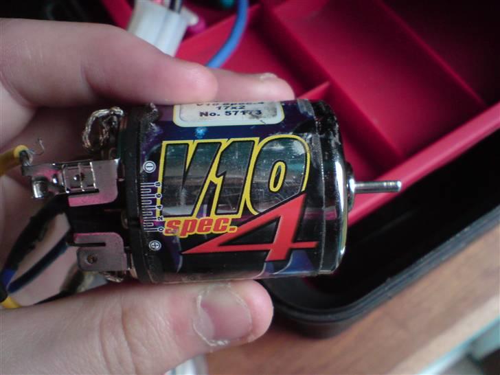 Bil HBX Evo blå-sølv-sort - Det er så den nye motor, der skal i på et tidspunkt xD billede 10