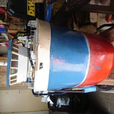 Båd hjemmelavet fiskekutter