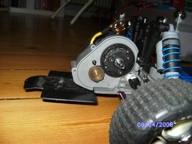 Buggy Lund's HV Bandit Xl5 - gearing med nye HV motor er 34t pinion og 76t spurgear :D billede 14