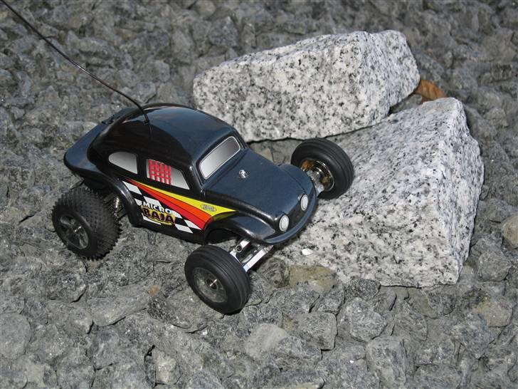Bil Micro Baja 1:36 Alu Solgt billede 1