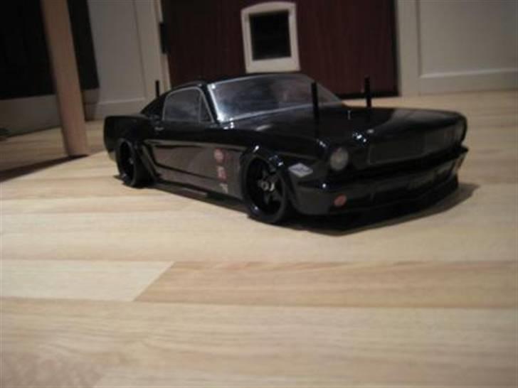 Bil HBX onroad Ford Mustang - Med sorte deep drifter fælge billede 7