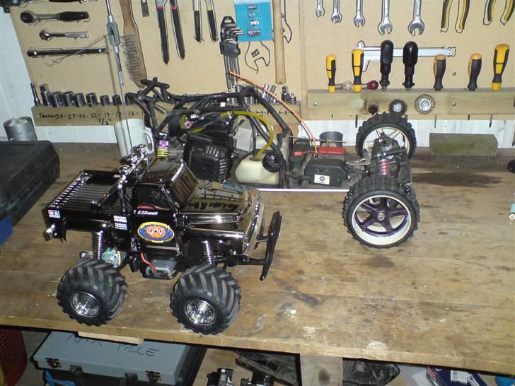 Truck tamiya midnight pumpkin - 1:12 VS. 1:6 billede 13