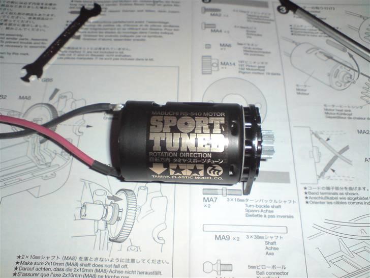 Bil TAMIYA TT-01 D #SOLGT# billede 2