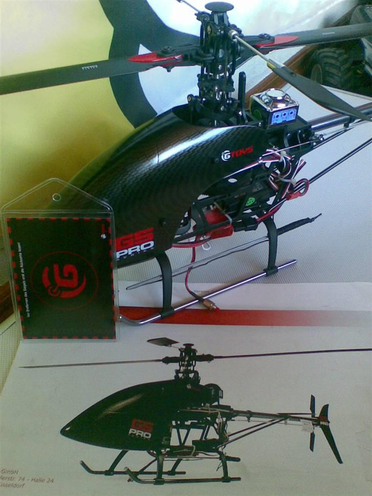 Helikopter g5 pro 3d billede 1