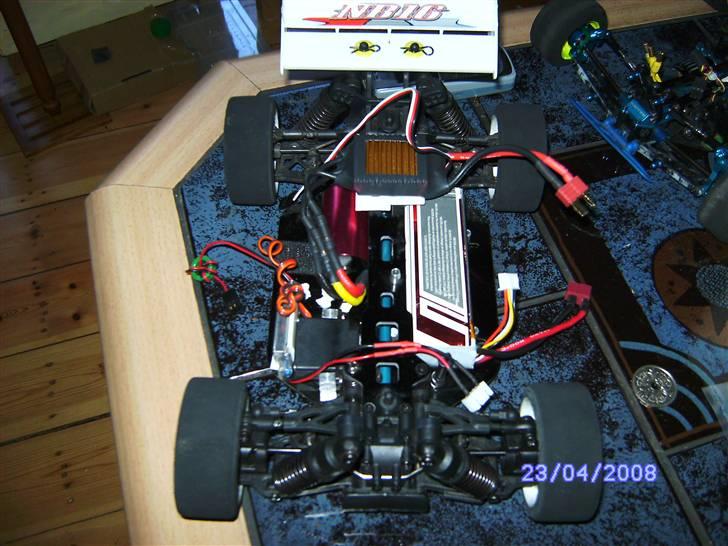 Buggy mini inferno. - dk´s vildeste 1:16.. over 800watt. smed det første bl jeg havde i banditten over i :D billede 11