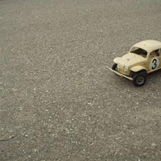 Bil Tamiya sand scorcher