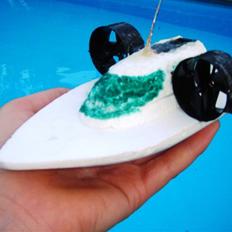 Båd Micro -Jet Boat (ødelagt)