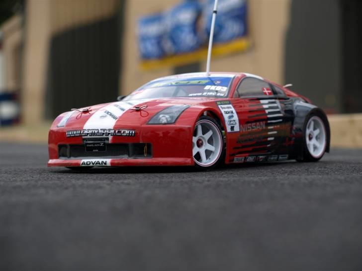 Bil Tamiya TA05 - Nissan FairladyZ Falken FlagCar billede 5