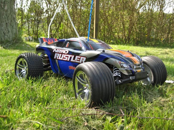 Off-Roader Traxxas Nitro Rustler billede 6