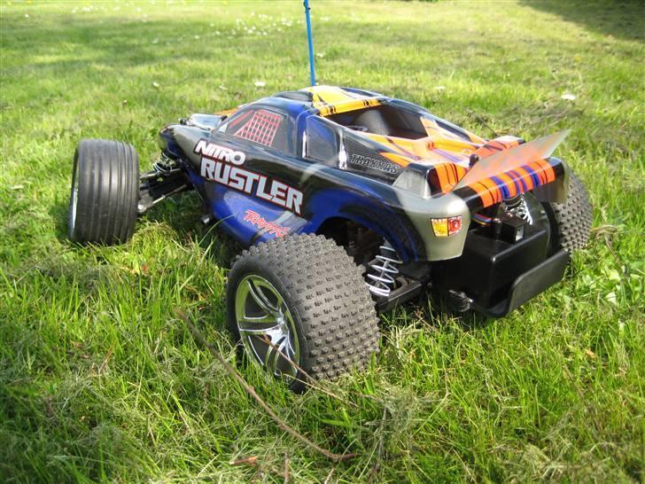 Off-Roader Traxxas Nitro Rustler billede 8