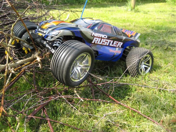 Off-Roader Traxxas Nitro Rustler billede 11