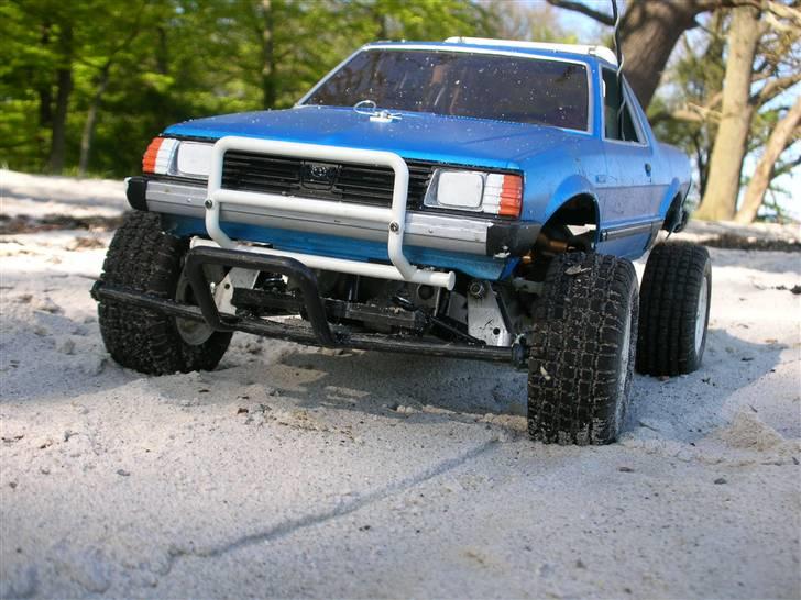 Off-Roader Tamiya Subaru Brat - En dag i maj på stranden:)  billede 16