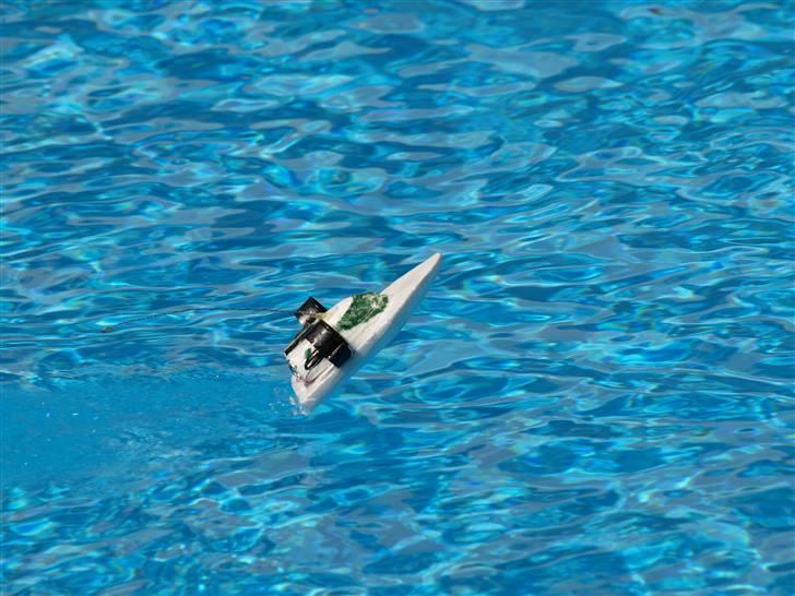 Båd Micro -Jet Boat (ødelagt) - den vil bare lætte...hehe billede 18