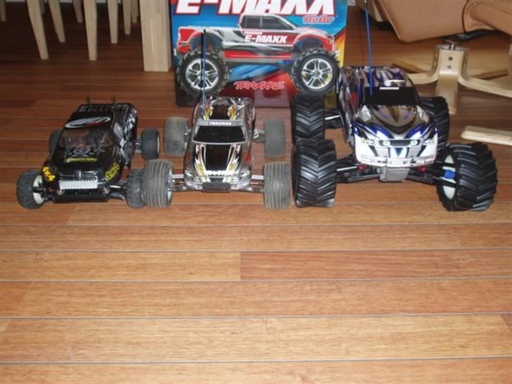 Off-Roader traxxas e-maxx: SOLGT - Den er stor i forhold til de andre jeg har haft billede 7