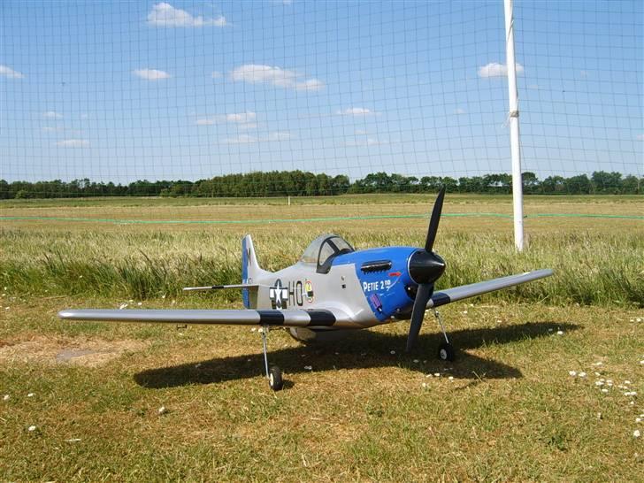 Fly P-51D MUSTANG. Solgt. billede 18