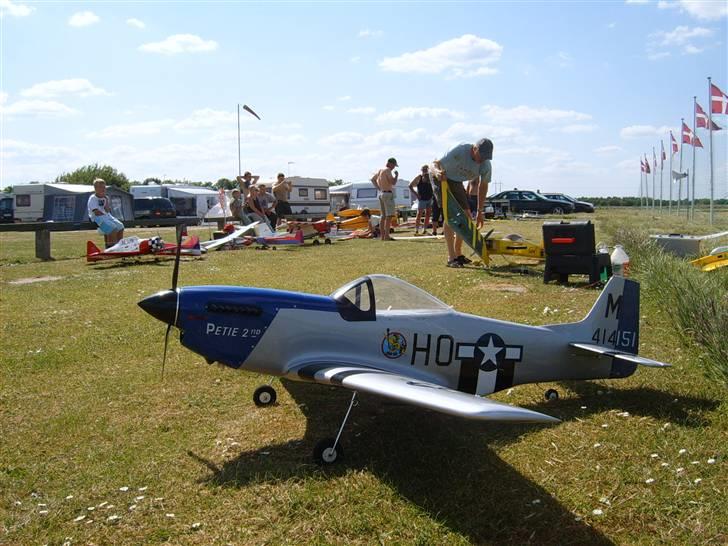 Fly P-51D MUSTANG. Solgt. billede 19