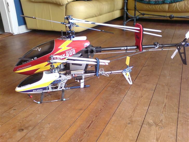 Helikopter t-rex 600 super pro combo billede 9