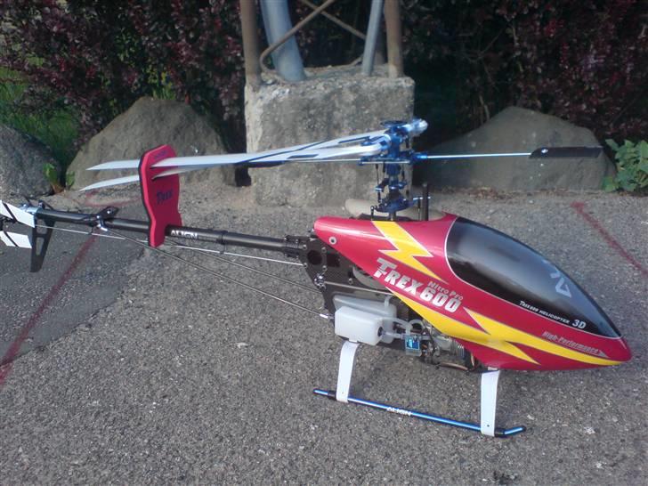 Helikopter t-rex 600 super pro combo billede 10