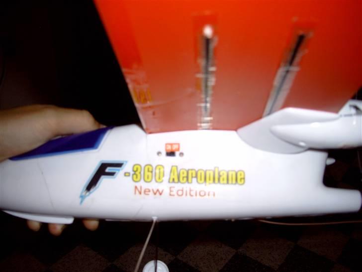 Fly  F-360 aeroplane DØD billede 6