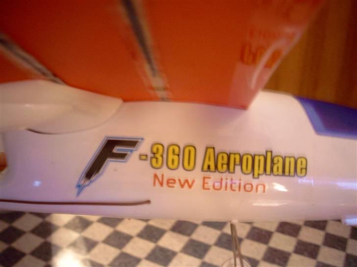 Fly  F-360 aeroplane DØD billede 11