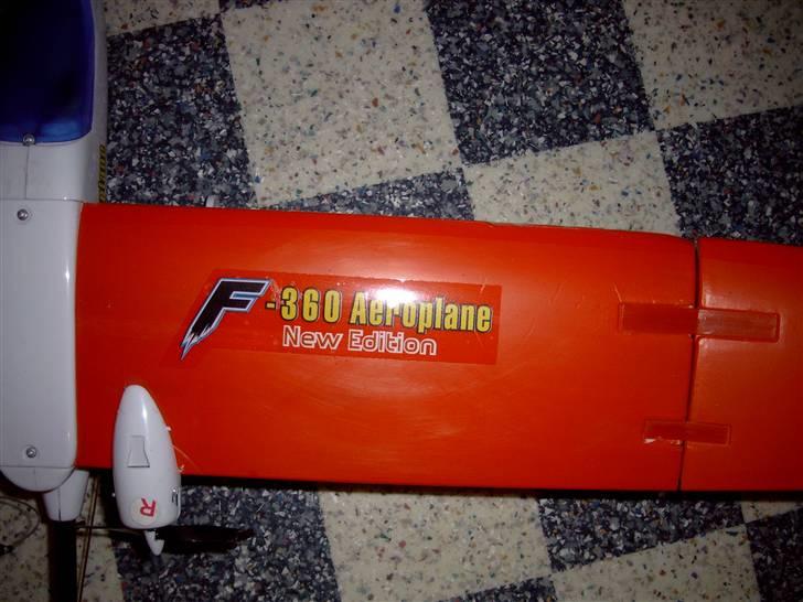 Fly  F-360 aeroplane DØD billede 12