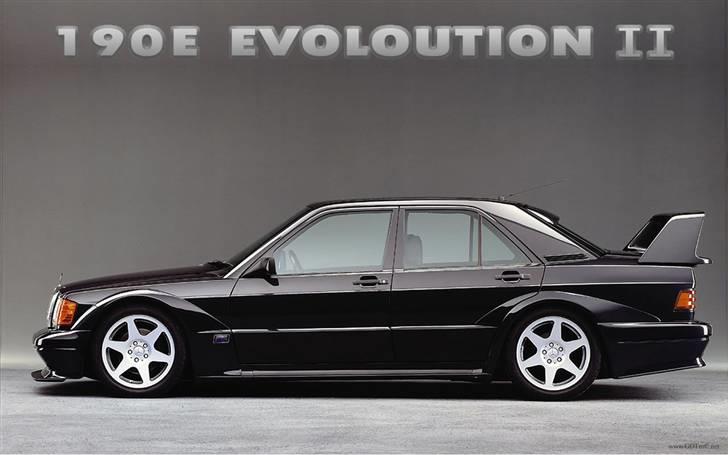 Bil Tamiya TT-01D Supra - Dette er ikke et billede af min RC, men af en "rigtig" Mercedes 190E Evo. Som jeg har en Karrosse med billede 1