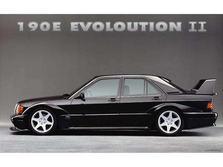 Bil Tamiya TT-01D Supra - Dette er ikke et billede af min RC, men af en "rigtig" Mercedes 190E Evo. Som jeg har en Karrosse med billede 1