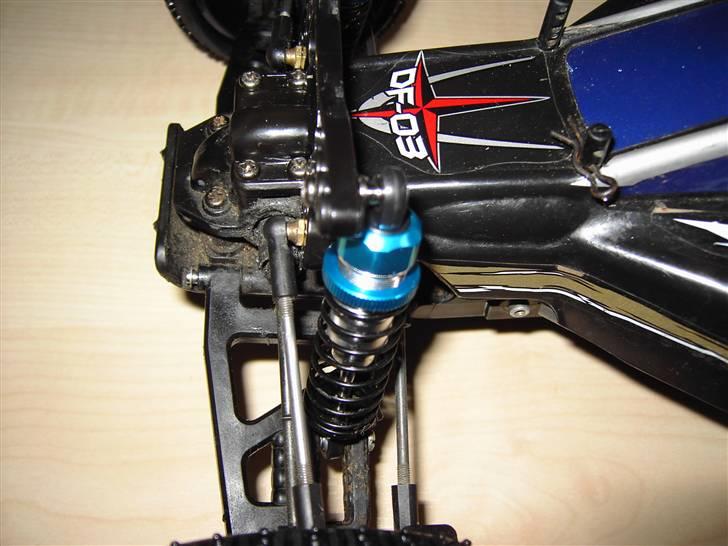 Buggy Tamiya DF-03 Dark Impact - Nye dæk/fælge og dæmpere billede 15