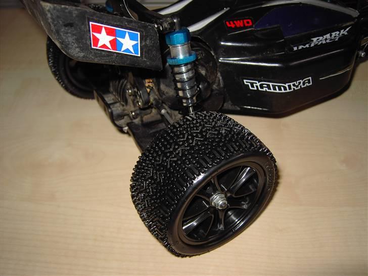 Buggy Tamiya DF-03 Dark Impact - Nye dæk/fælge og dæmpere billede 16