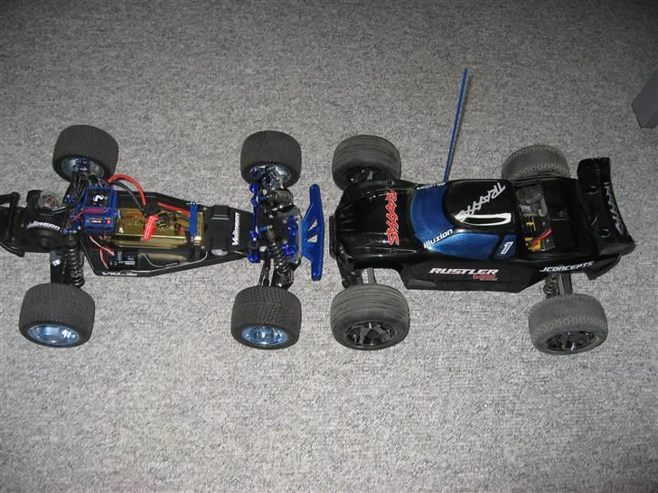 Off-Roader traxxas rustler xl5 - xl5 mod vxl exstreme  billede 9