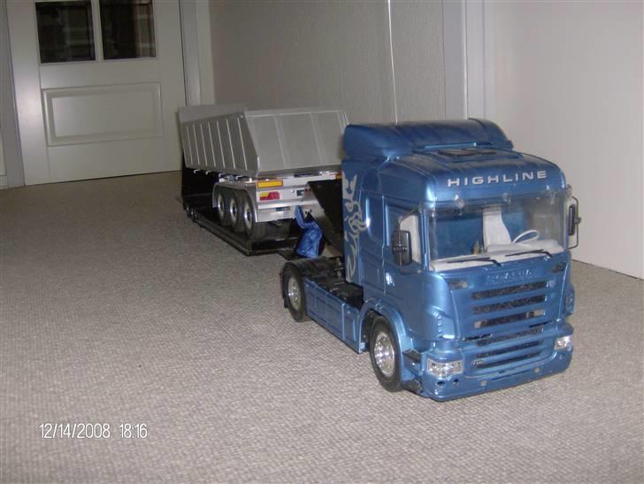 Lastbiler | Scania R620 - Med Min Blokvogn Og gamle tiptrailer billede 10
