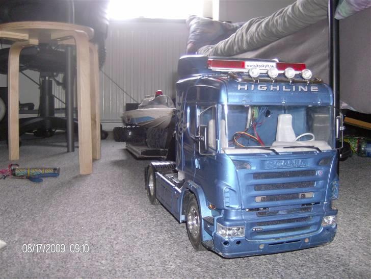 Lastbiler | Scania R620 - Langt træk og komme rundt med uden drejbare aksler på blokvognen billede 11