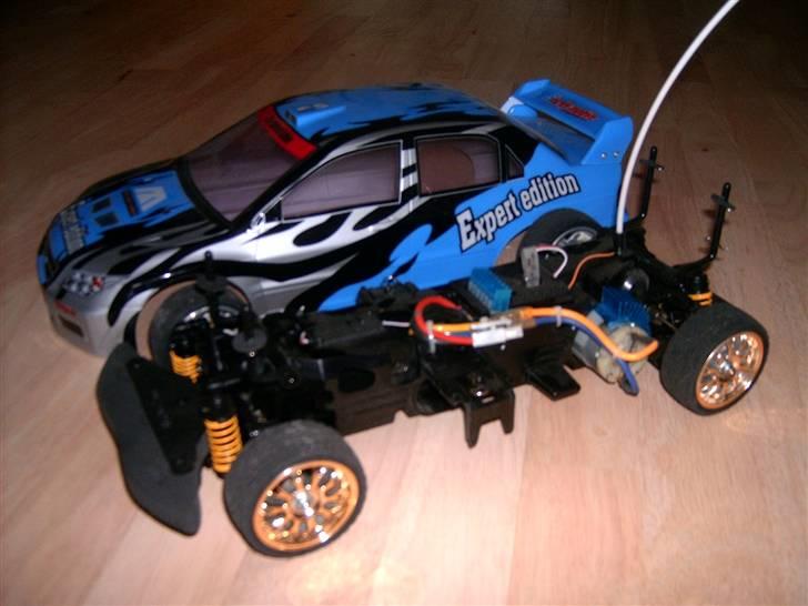 Bil HBX Lancer Evo - SOLGT billede 4