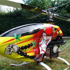 Helikopter . Raptor 50 Titan Kasama