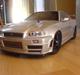 Bil Nissan Skyline R34"Solgt"