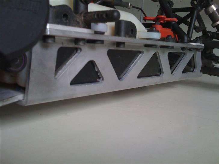 Buggy HPI baja *SOLGT* - her ses det den sorte beskyttelses plade, jeg har monteret billede 7