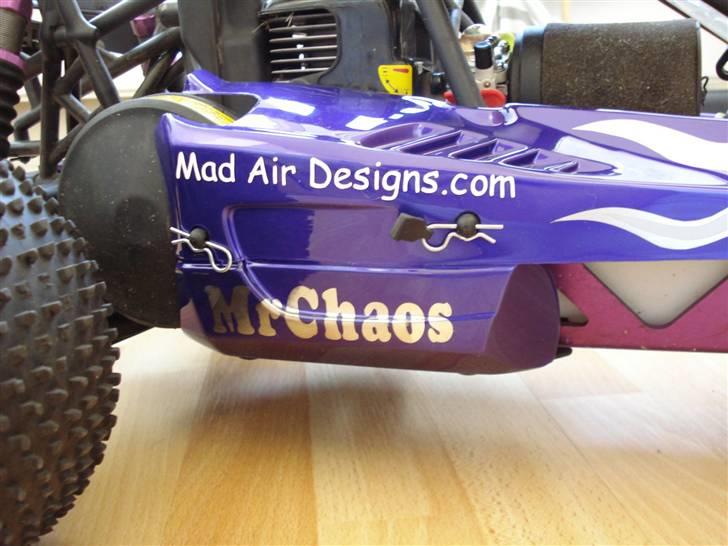 Off-Roader HPI Baja 5B *byttet væk* - Her er så min nye custom malet Desert rat karosse fra Mad Air Designs i UK billede 15