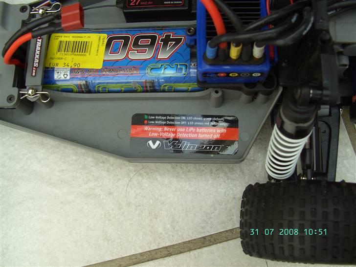 Buggy traxxas bandit vxl BYTTET billede 12